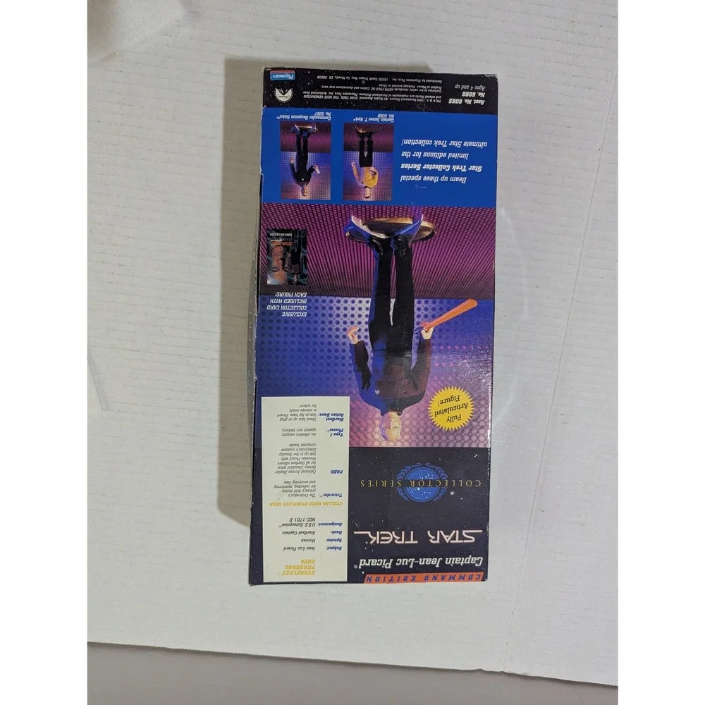 Star‎ Trek Captain Jean-Luc Picard Playmates Collector Series 1994 Figure 6066